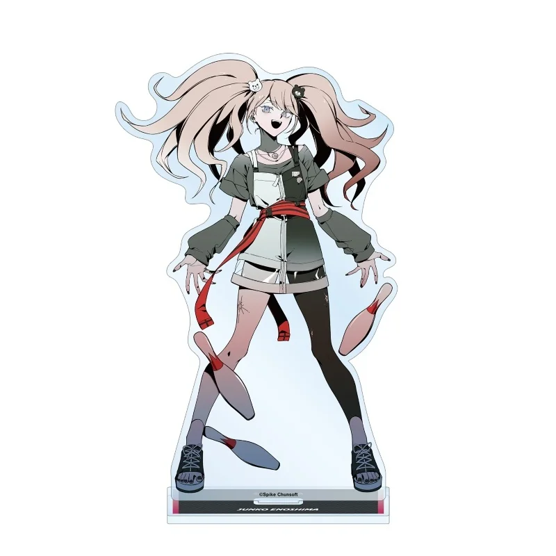 دانغان رونبا أنيمي الشكل دانغانرونا V3 تمثال الزناد سعيد الخراب الاكريليك حامل نموذج لوحة زخارف مكتب حلية الهدايا 15 سنتيمتر