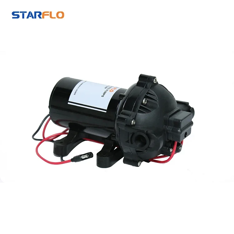 STARFLO 12V DC 20LPM Self-Priming Large Flow Boat Raw Water Salt Water Washdown Kit Saltwater Washdown Pump