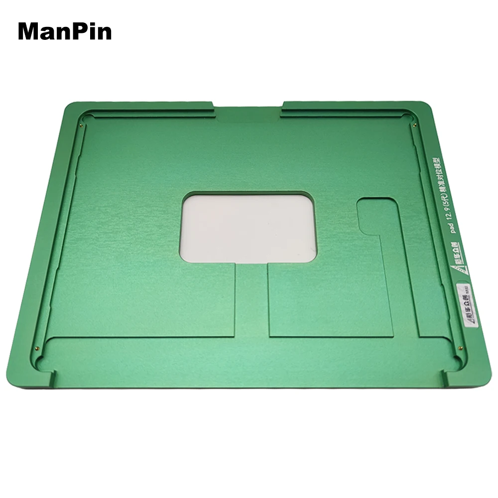 

Алюминиевая металлическая форма для выравнивания ЖК-дисплея с пружинным установочным штифтом, отображение OCA для iPad 12,9 Pro11 Air 6, ремонт стекла