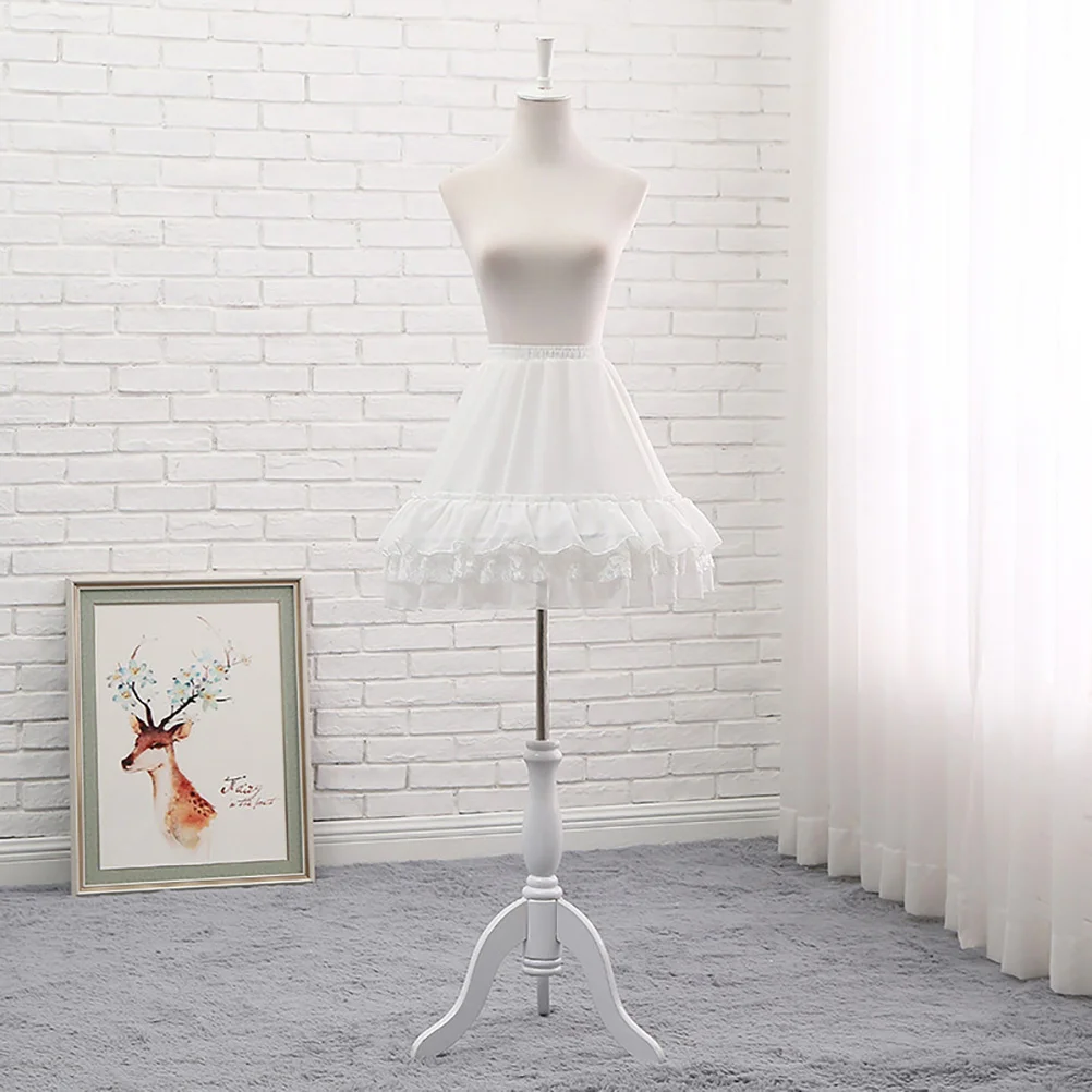 

1Pcs Puff Skirt Petticoat High Quality 45cm Underskirt for Wedding Lolita Dress Party Tulle Bubble Skirt Fashion Petticoat