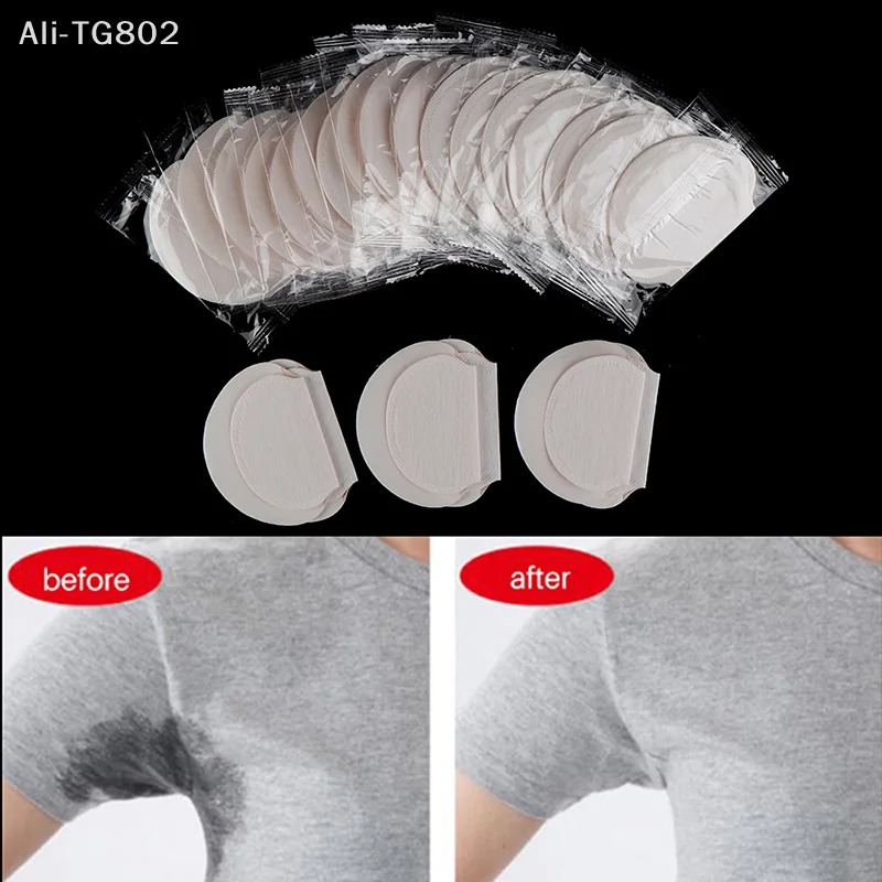 

40pcs Underarm Sweat Scent Perspiration Pad - Clothing Armpit Care Deodorant Antiperspirant Absorbing Pads for Dress