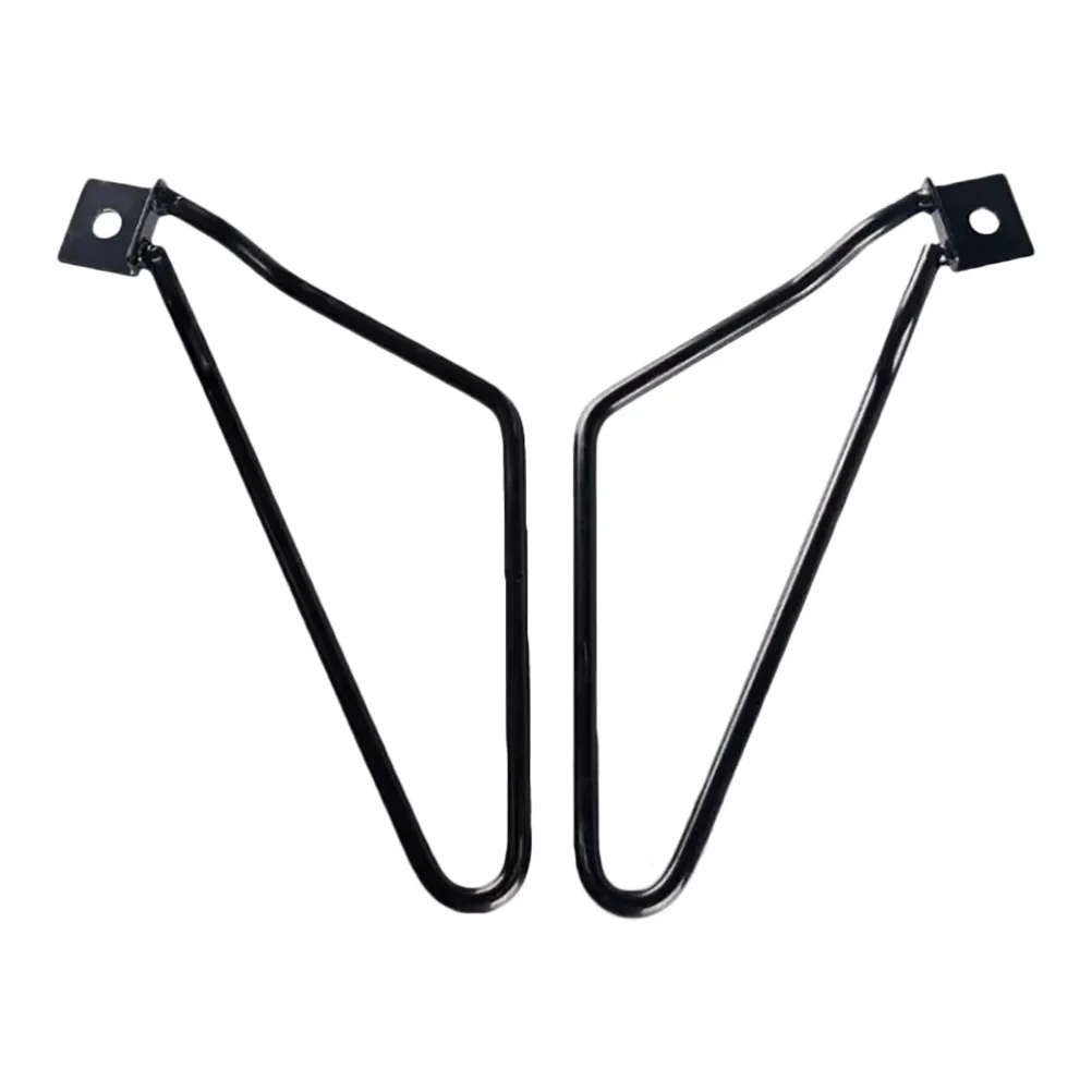 

1 Pair Saddlebag Brackets Iron Mounting Support For Side Storage Modification Durable Fit Motorcycle Accessories Saddlebag Mount