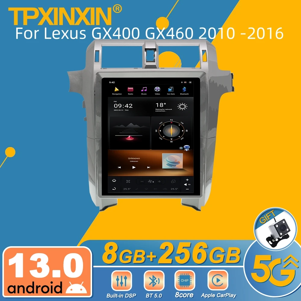 

For Lexus GX400 GX460 2010 -2016 Android Car Radio Multimedia Player Wireless Carplay Autoradio Stereo GPS Navi Head Unit Screen