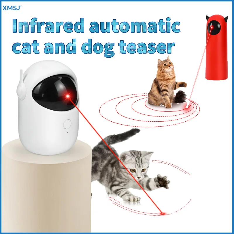 smart-automatic-laser-cat-toy-usb-rechargeable-interactive-cat-toys-auto-rotating-laser-pointer-pet-teaser-for-cats-dogs-indoor
