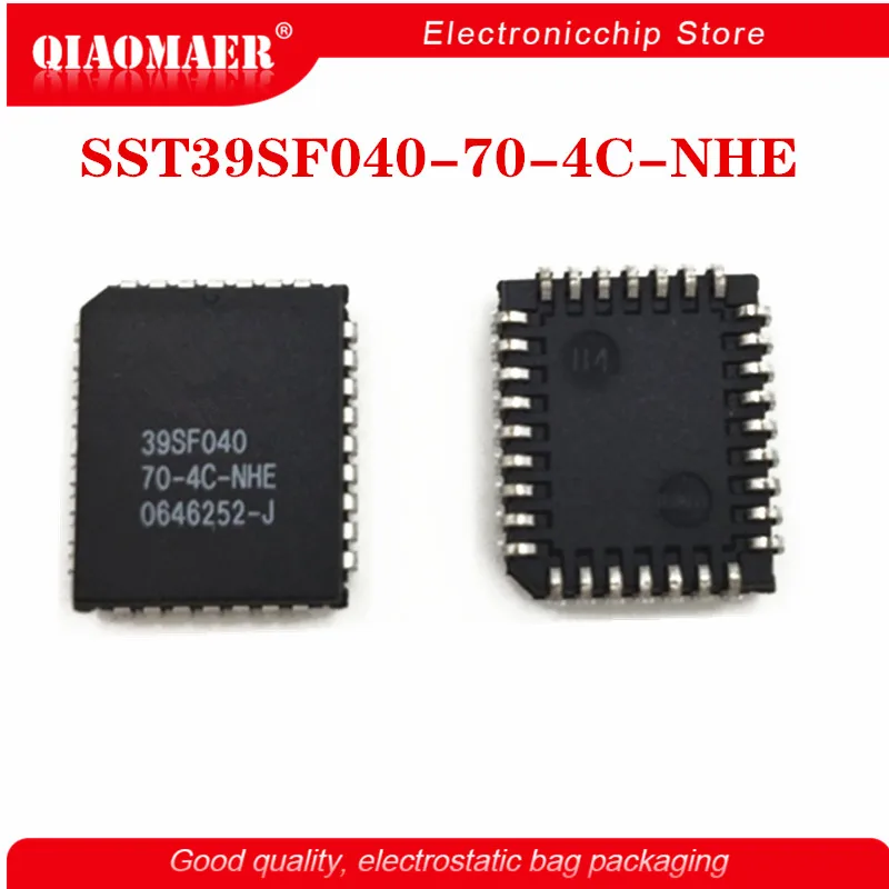 SST39SF040-70-4I-NHE SST39SF040-70-4C-NHE, 39SF040-70-4I-NHE, 39SF040-70-4C-NHE, PLCC-32 재고, 로트당 5 개