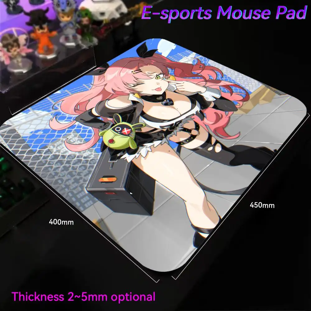 

Z_zenless Z_zone Z_zero Mouse Pad Small Mouse Pad Wrist Tapete Para Mouse Protector Mouse Pad Hentai 450x400 E-Sports Offices Ac