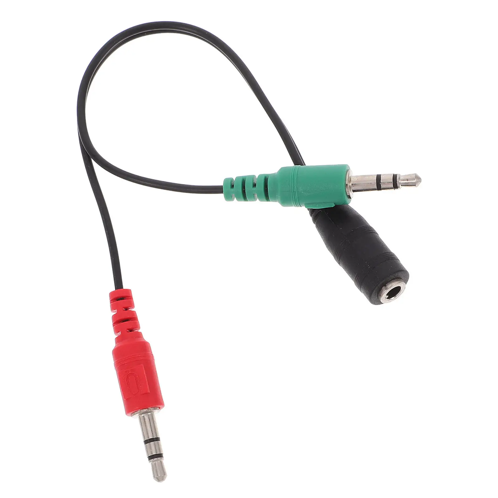 Dual Headphone Adapter 3.5mm Audio Splitter Cable Compatible with Phones Laptops Tablets for Music Sharing Communication