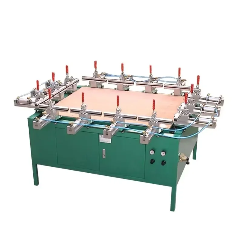 【Best-selling】Screen Printing Mesh Tension Stretcher Screen Stretching Machine