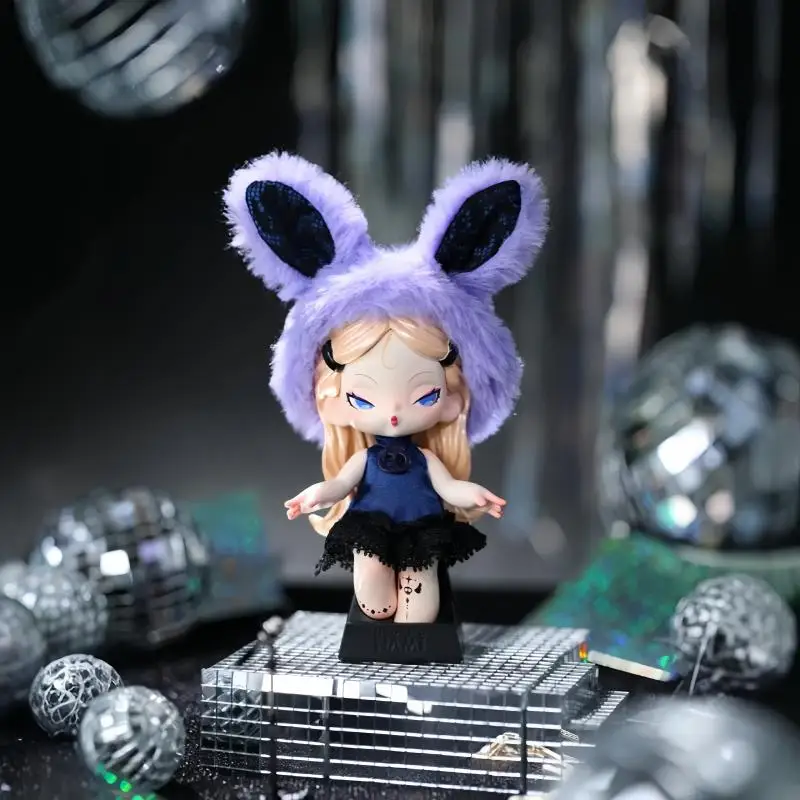 

Полуночная дискотека, модная кавайная слепая коробка, мобильная кукла, орнамент ручной работы, игрушка для подарка на день рождения на складе