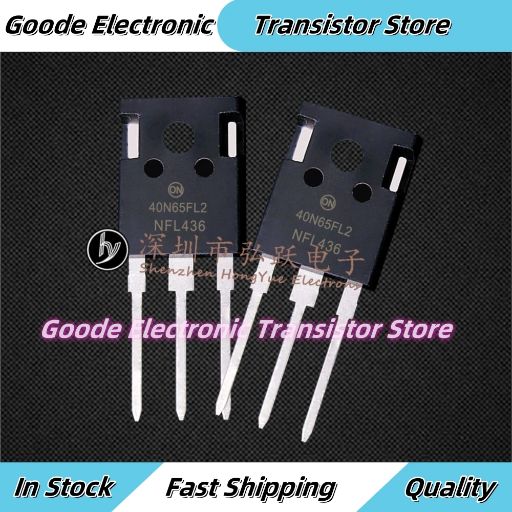 

10PCS 40N65FL2 NGTB40N65FL2WG TO-247 650V 40A Best Quality Fast Shipping