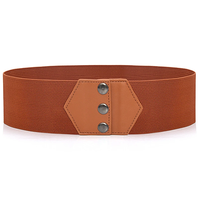 Ceinture large élastique pour femmes, ceinture de ceinture pour dames, Cummerbands décontractés, ceinture large commandée, nouvelle mode, 2024