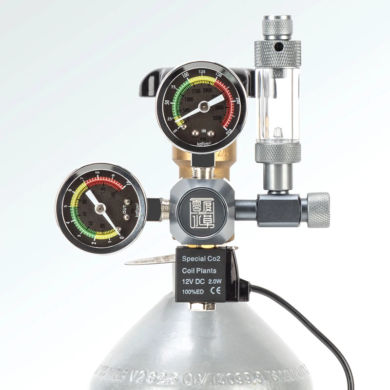 ZRDR Aquarium CO2-Regler Magnetventil-Set Rückschlagventil Aquarium-Zubehör CO2-Kontrollsystem Reaktor-Generator-Set – Detail 14