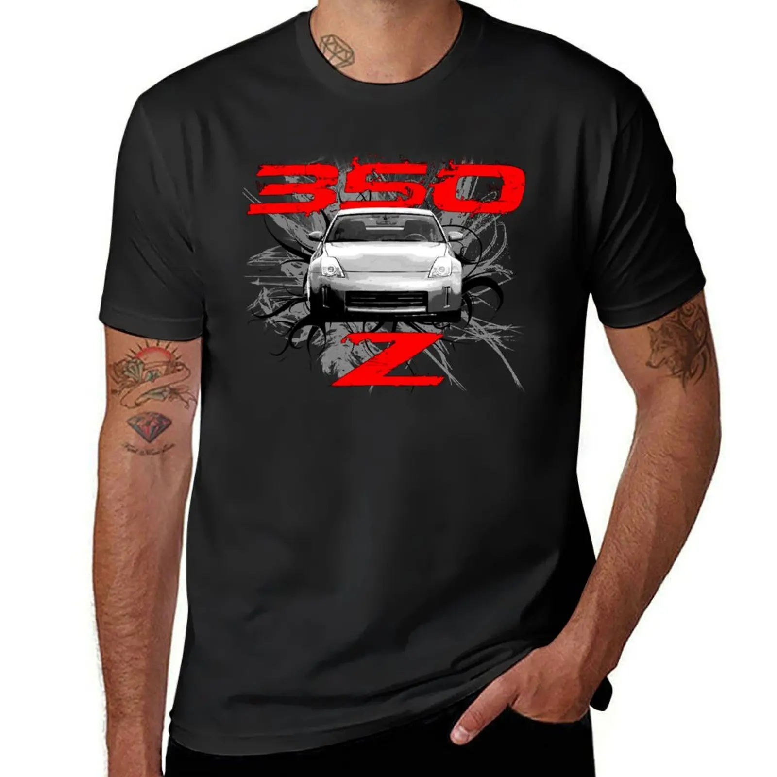 

350z T-Shirt customs kawaii clothes blacks mens funny t shirts