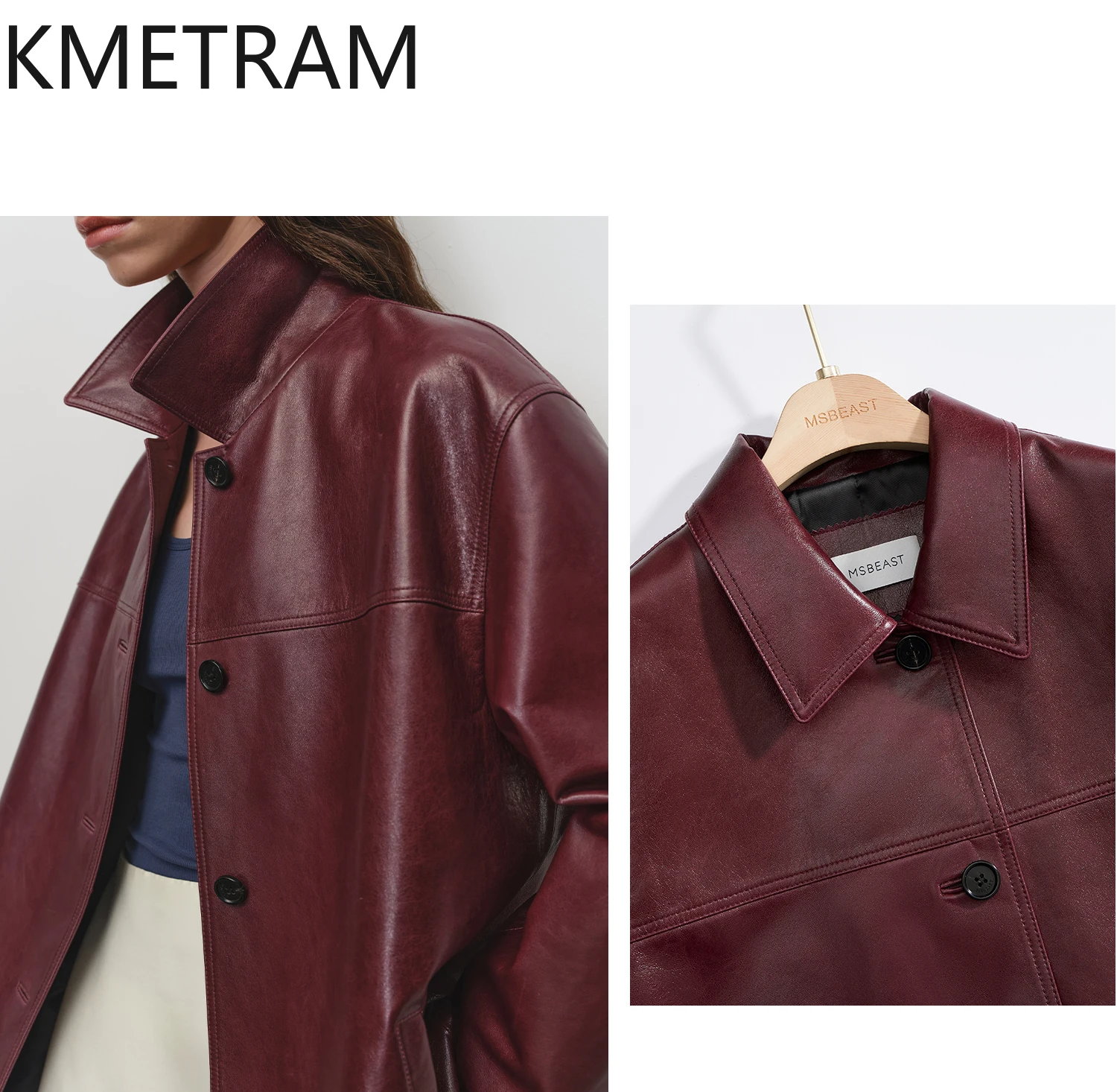 100% Oil Wax Sheepskin Jacket Woman Vintage Mid Length Genuine Leather Jackets Women New in Outerwears Fall Clothes 2025 кожанка
