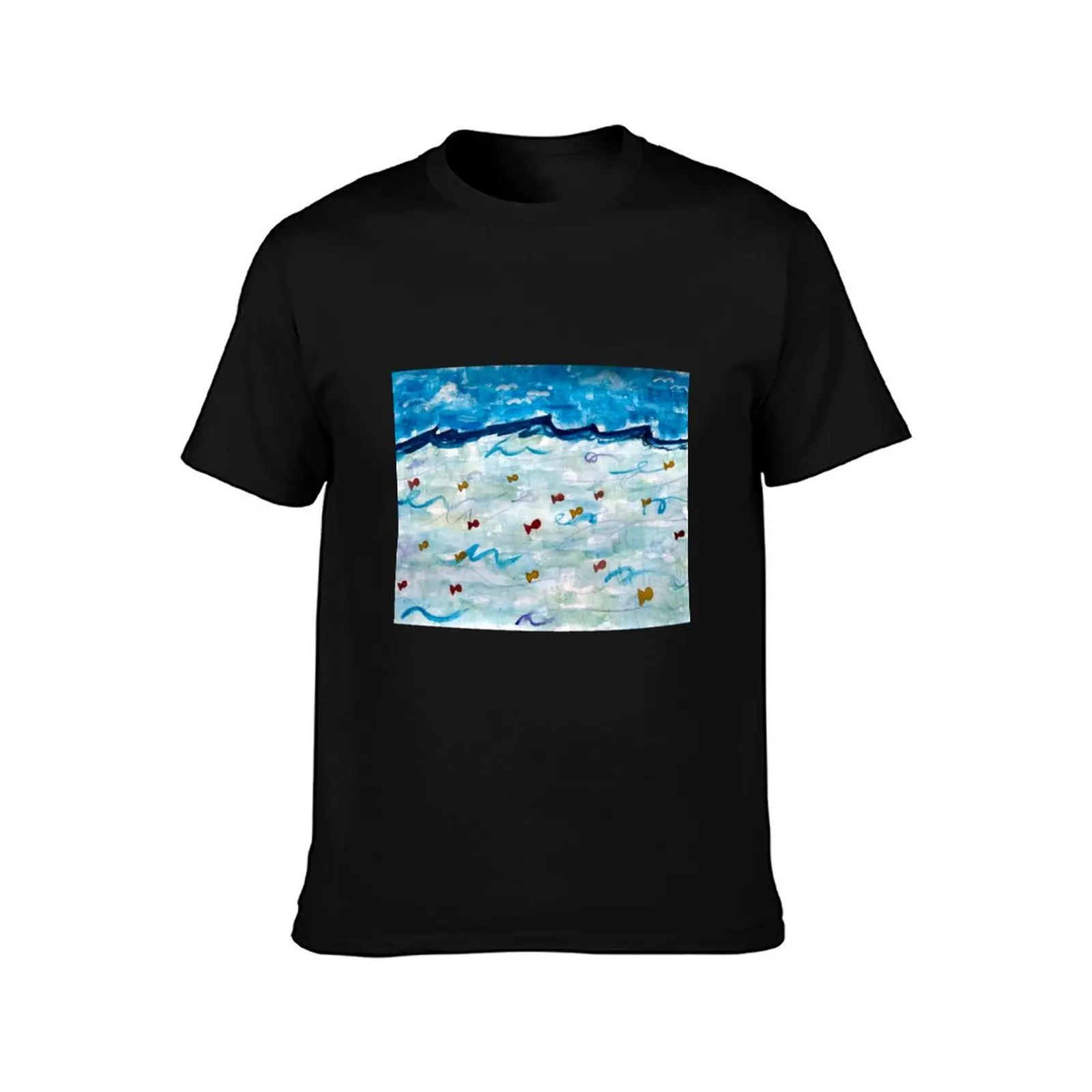 Plenty of Fish T-Shirt t shirts for man pack white T-Shirt