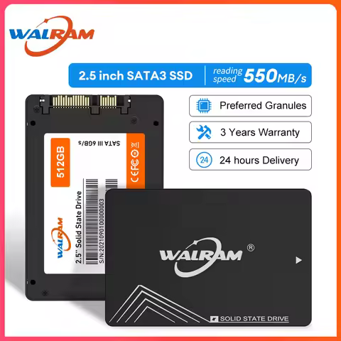WALRAM 2tb SSD 120GB 240GB ssd hard disk 4tb 128GB 512GB 256GB 480GB HDD 2.5 "Internal Solid State Drive For Desktop PC Laptop