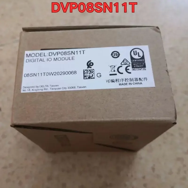 New PLC module DVP08SN11T