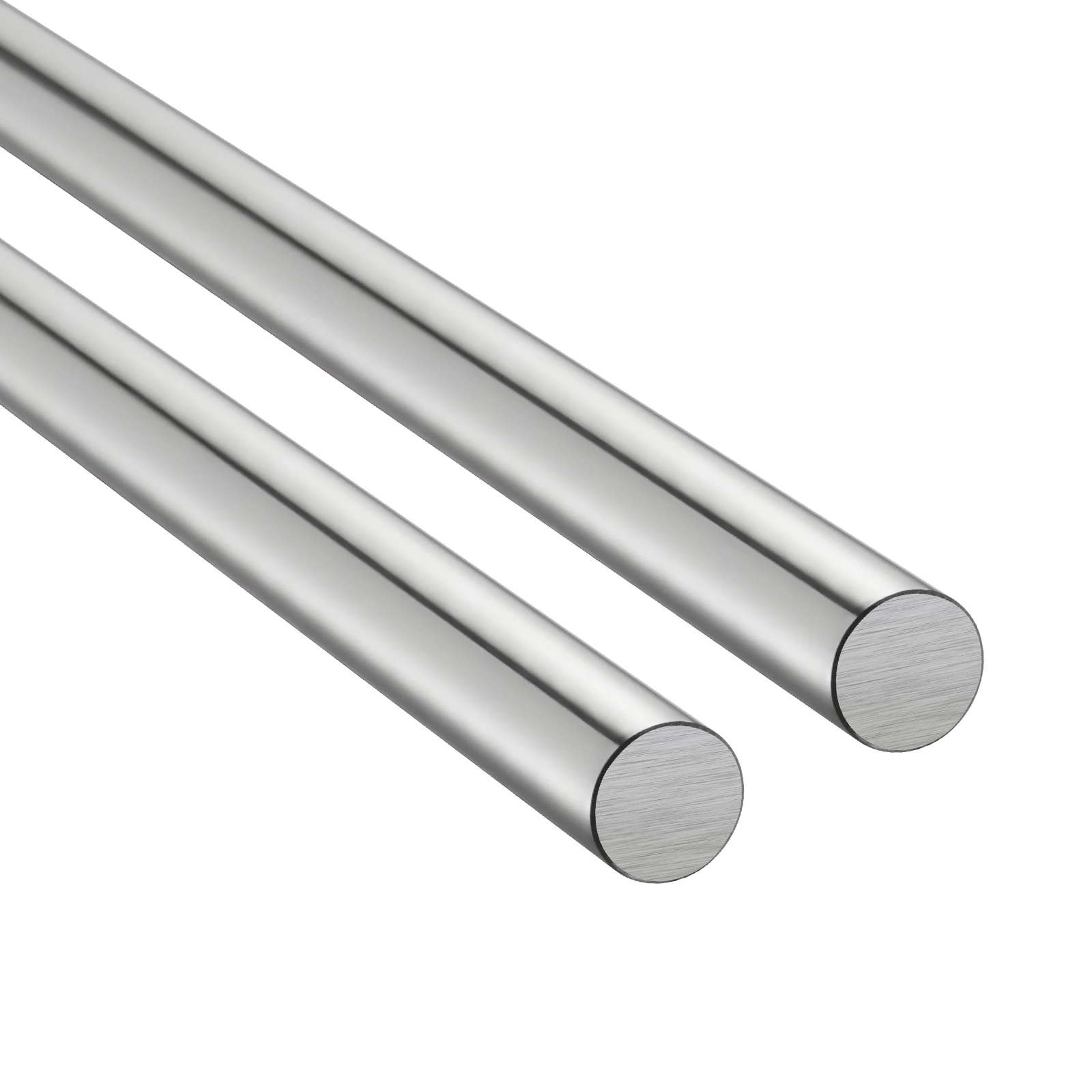 SucceBuy Linear Motion Rod/Rail Kit 25x1000/20x1200mm Carbon Steel Linear Rod Shaft High Precision for Cutting Grinding Machine