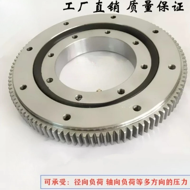 External Gear Slewing Bearing 011.10.100 / 011.10.120, Rotating Turntable Ring For Stacker Crane Robotic Arm Equipment