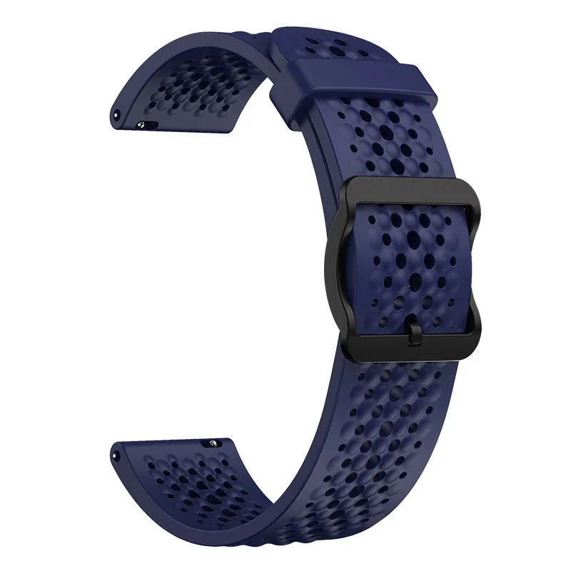 22mm Breathable Silicone Band For Garmin Forerunner 265 255 Misic Strap Venu 3 2/Vivoactive 4/Active Bracelet Watchband Correa