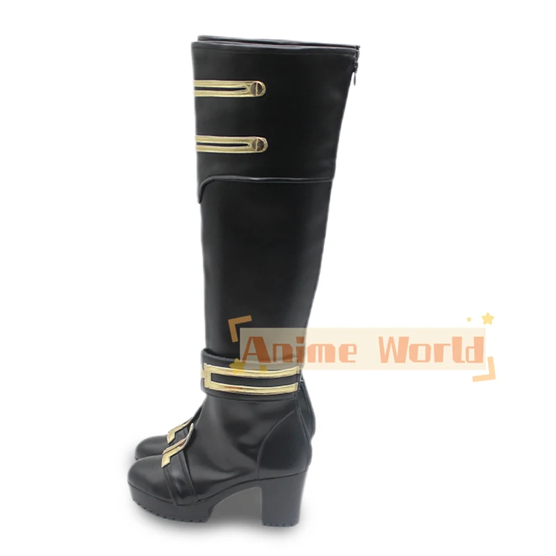 Caitlyn Arcane Cosplay Shoes Halloween Carnival Boots PU Leather Shoes the Sheriff of Piltover Cosplay Props Custom Made
