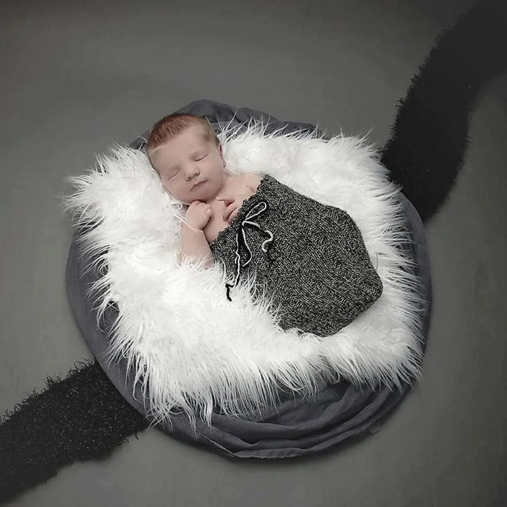 1pc-写真撮影ブランケット赤ちゃん新生児用ソフト伸縮性肌に優しいマット幼児写真スタジオ家庭用小道具に最適