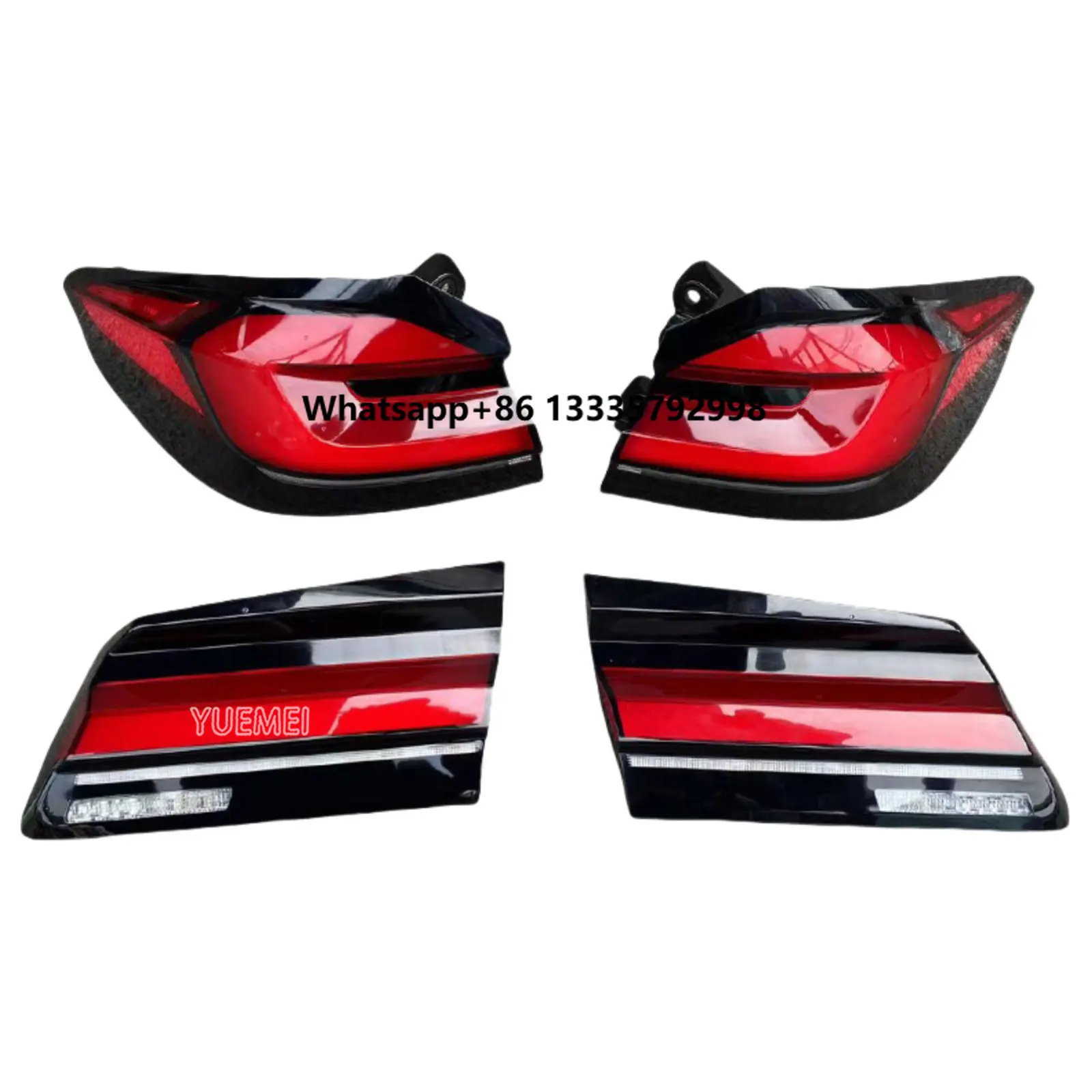 

Original High Quality LED Rear Taillights for'BMW 5 Series G30 LCI Plug and Play Red Lens Color 24V Voltage Used Condition