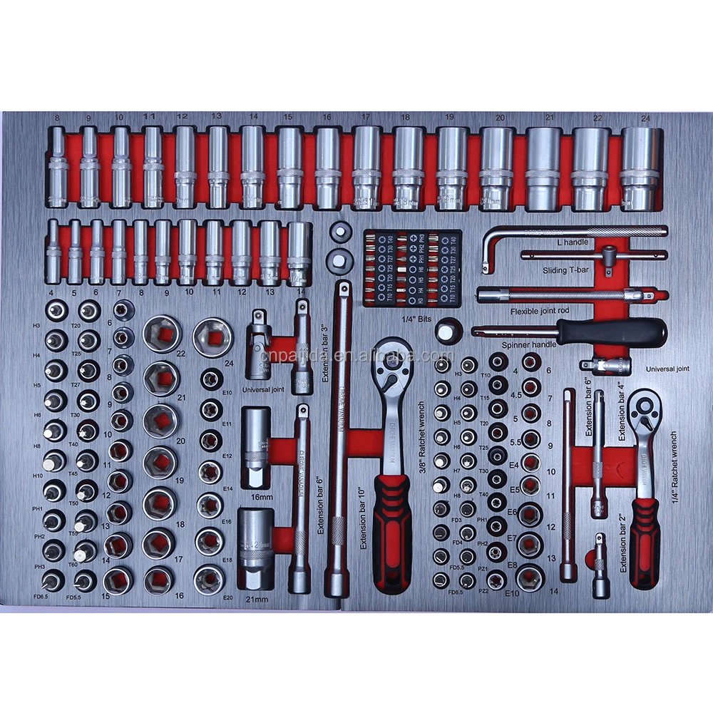 

Прочный инструментальный шкаф с набором из 352 инструментов и аксессуарами, 7-ярусный, с замками, универсальное решение для мастерской, гаража и ремонта.
