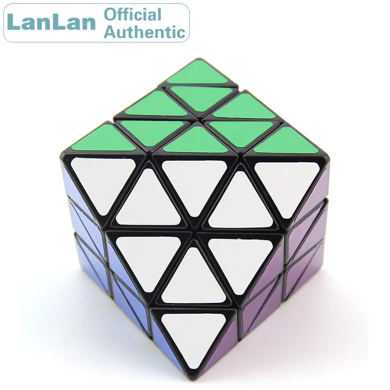 LanLan 8 Axis Octahedron Skewbed Magic Cube Diamond Professional Speed Puzzle Antistress Educational Toys For Children