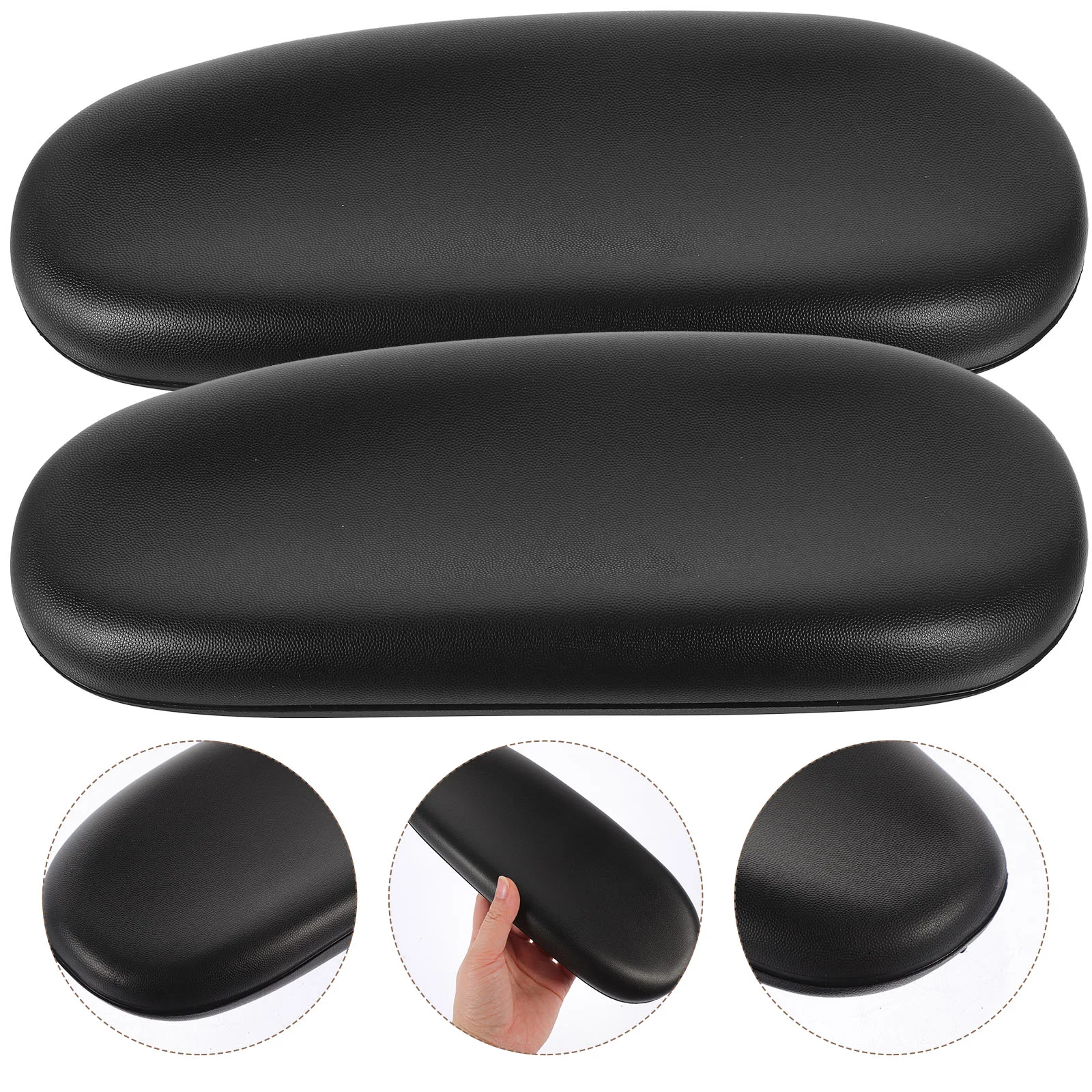 Gaming Swivel Chair Armrests Pads Replacement Handle Leg Floor Protectors Office Car Cushion for Chairs Desk Covers