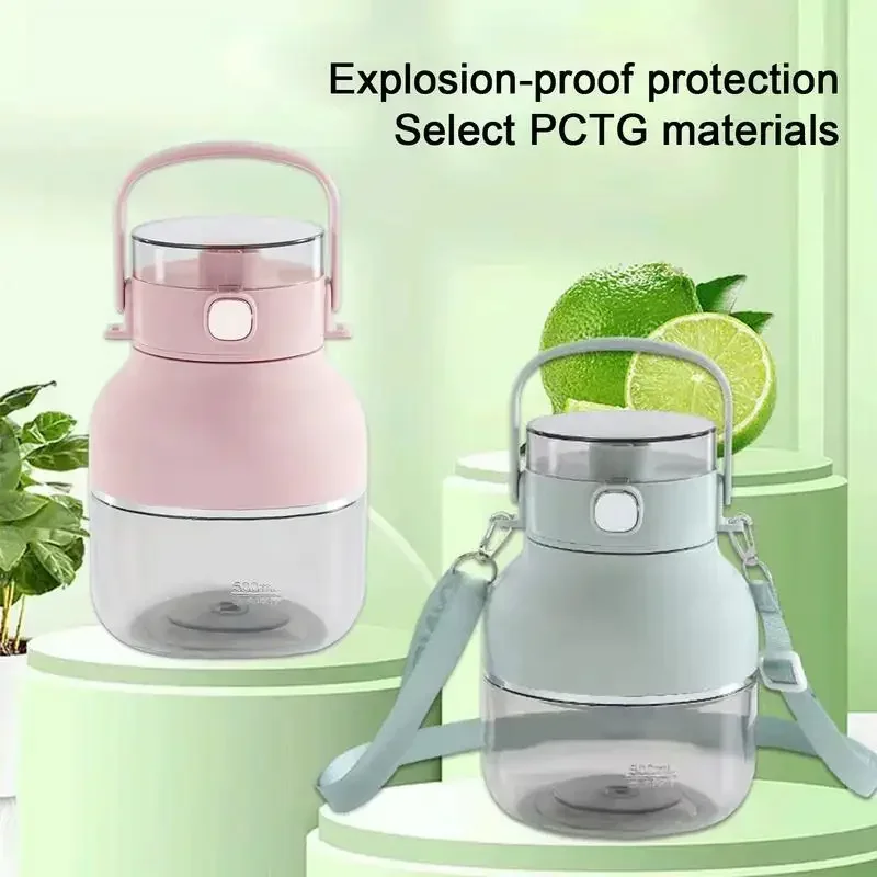 

1000ML Electric Juicer Blender Cups USB Mini Juicer Cup Large Capacity Making Bottle Multi-Purpose Juicing Bottle for Kitchen