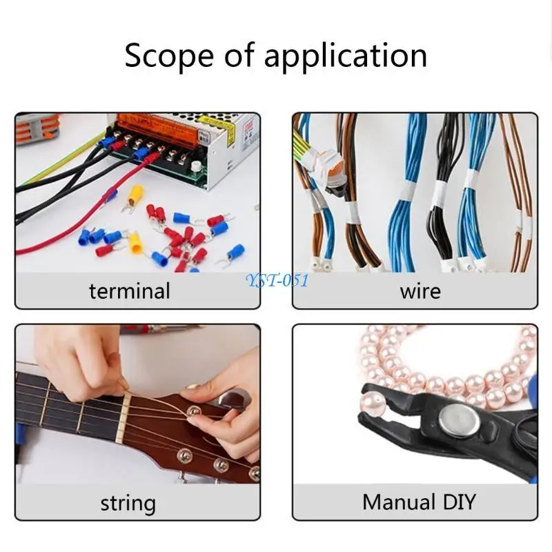 

E15A 6pcs Jewelry Plier DIY Jewelry Tool Wire Cutter Plier for DIY Jewelry Crafting