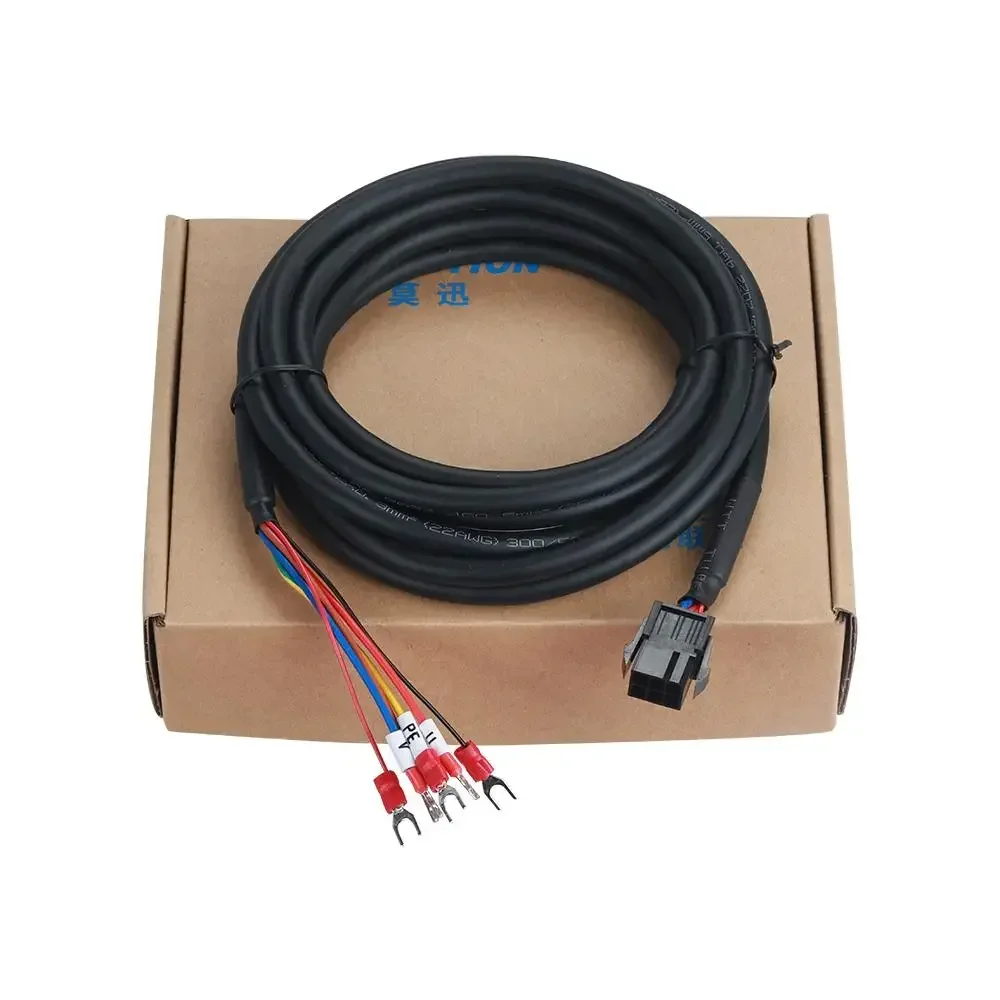 ASD‑ABPW0103 Servo Brake Line Suitable for Delta A2 Low‑power Servo Motor Cable 3m 5m 10m Length Optional