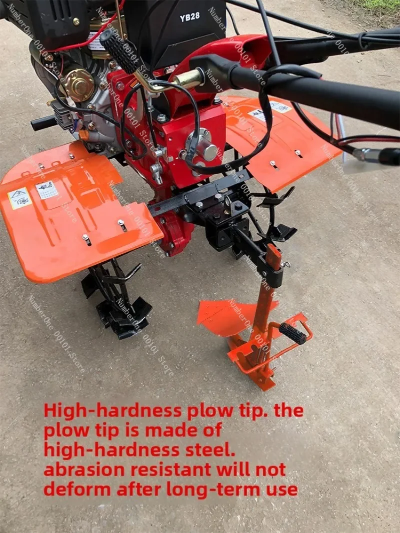 2026年新型マイクロティラープラウシェア、小型農業向け溝堀り・反転機能付き軽量調整可能プラウヘッド