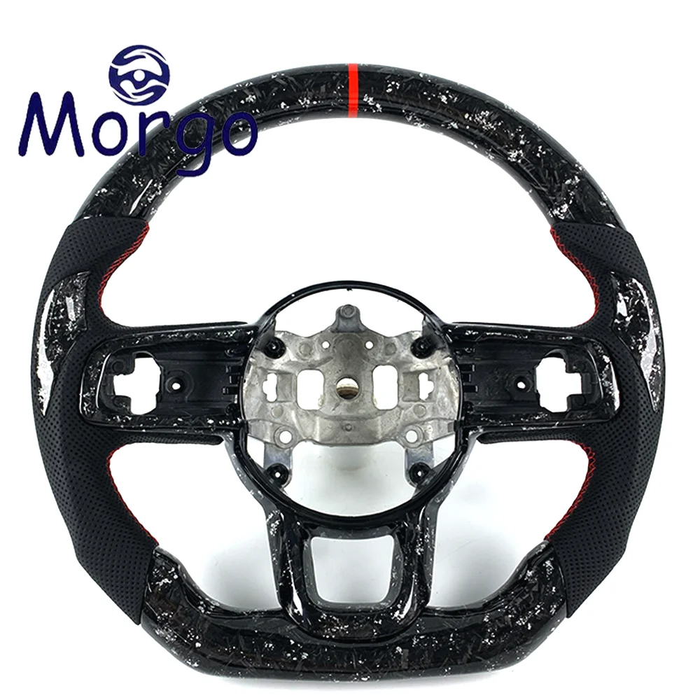 Cars Accessories Custom Forged Carbon Fiber Car Steering Wheel for Jeep  Wrangler 392 JK 2018+ Rubicon Sahara Off-road Upgrade