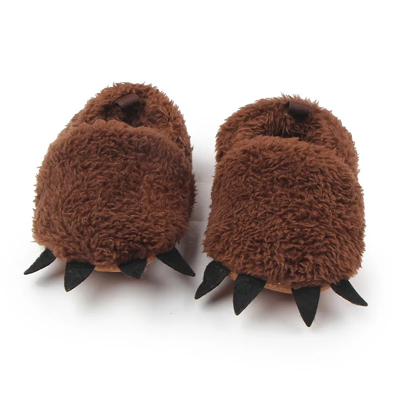 Winter Warm Stuffed Claws Out Shoes Baby Toddler Firstwalkers For Baby Boys Girls Lovely Slipper toddler shoes