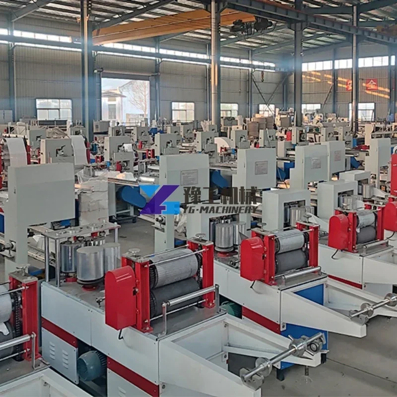 YG Automatic Tissue Paper Making Machine/napkin Making Machine/toilet Paper Roll Making Machine Complete Set Production Line