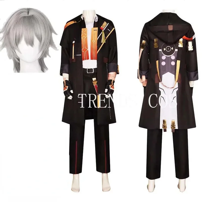 

Anime Cosplay Male The Trailblazer Caelus Cosplay Costume Heroine Trailblazer Role Play Full Set for Comic Con