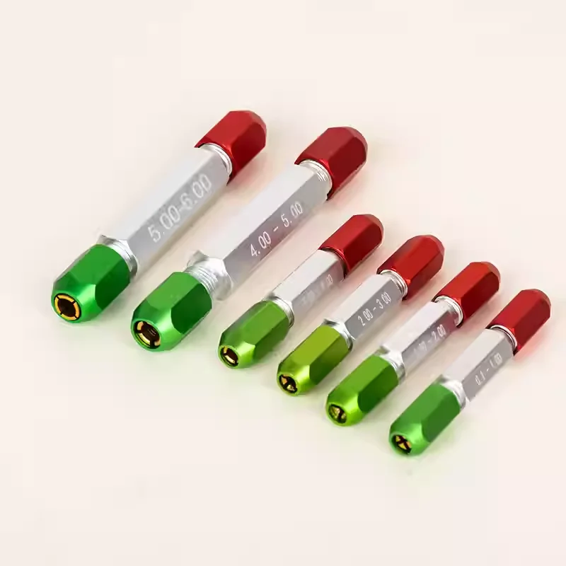 Pin guage handle,clamp holder,Gauge holder,Adjustable Double-Head Inspection Tool,clamping range 0.3-11-2 3-4 9-10 to 14-15,1pcs