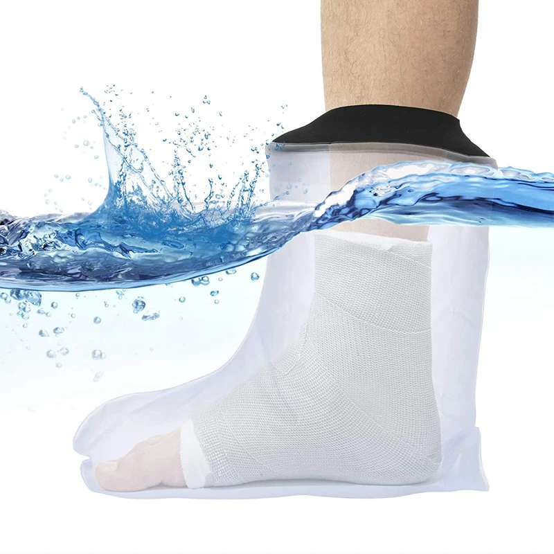 Waterproof Cast Cover Leg For Adult Ankle Shower Bath Watertight Foot Protector Wounds For Swimming Bath Accessories