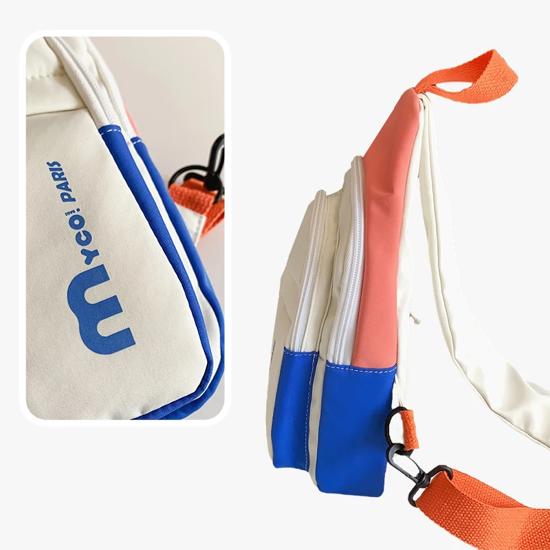 Brusttasche Damen Sport Stil Design Nische Herren trendige Marke wasserdichte Outdoor-Mode Schulter-Crossbody-Tasche – Detail 5