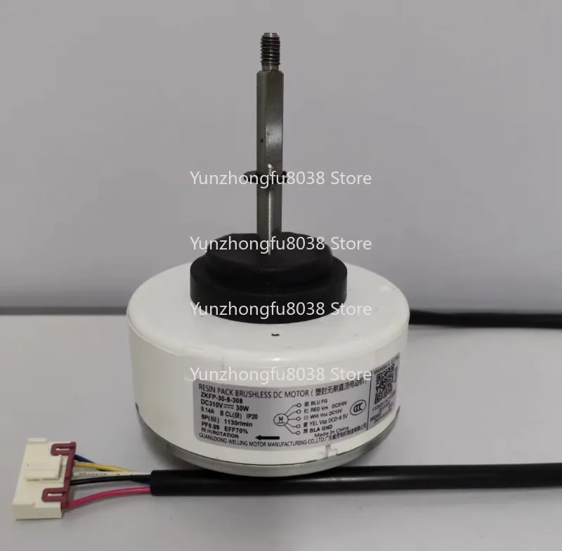 

Двигатель вентилятора постоянного тока ZKFP-30-8-308, нагреватель, вентилятор, вращающийся вперед, ЖК-дисплей