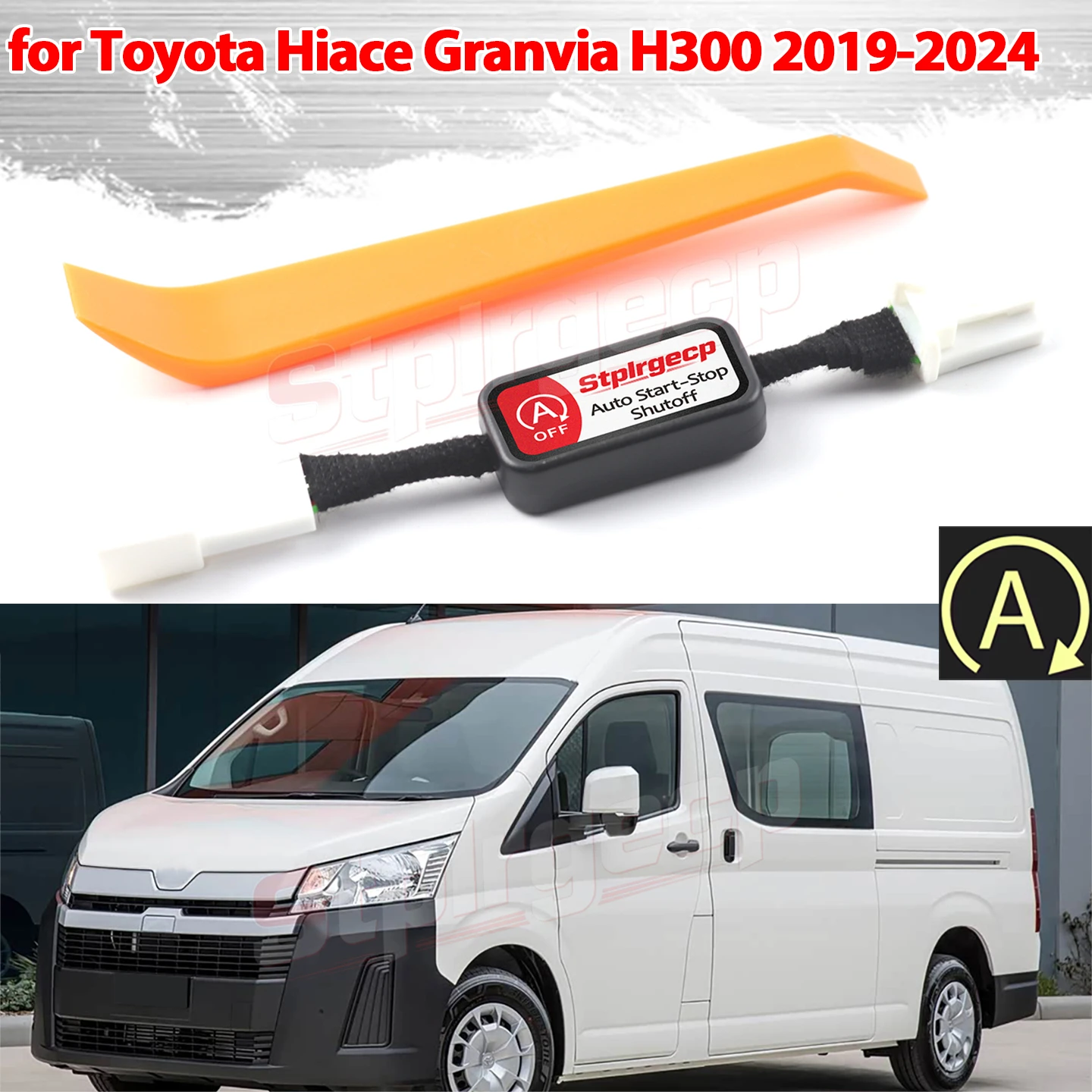 Auto Canceller Automatic Stop Start Engine System Eliminator Closer Cable for Toyota Hiace Granvia H300 2019-2024