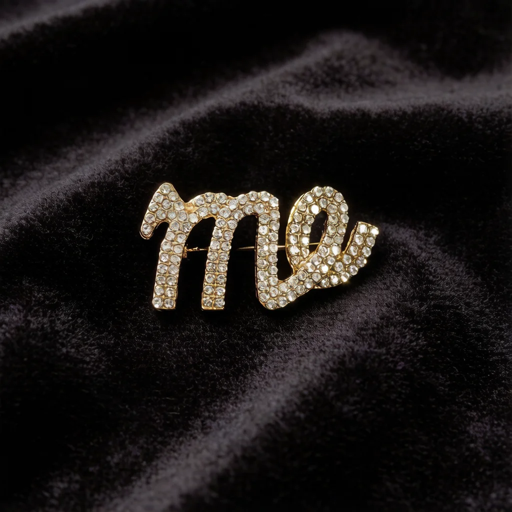Fashion 26 Brooch Clothing Accessory Versatile Women's Suit Pin Simple Unique Date Outfit Best Match Anti-Exposure Accessory Decorative Item Badge Brooch Themed Brooch Anti-Exposure Brooch Anti-Exposure Accessory Brooch Flower Shoe Decoration European Retro Metal Buckle