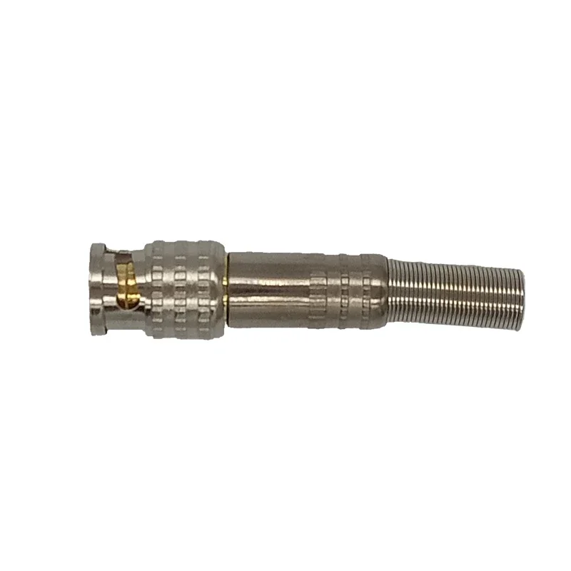 ESCAM 20pcs Gold BNC Male Video Plug Coupler Connector to Screw for RG59 Cable Adapter CCTV Camera System Accessories
