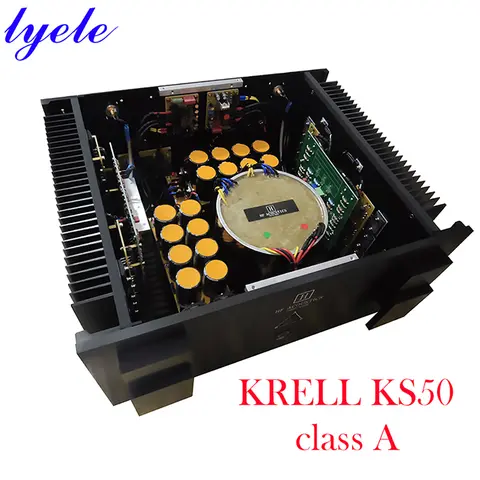 Replica KRELL KSA50 Amplifier 50W*2 Class A High Power HIFI Sound Amplifier SanKen A1216 C2922 High End Audio Amp 115V/230V