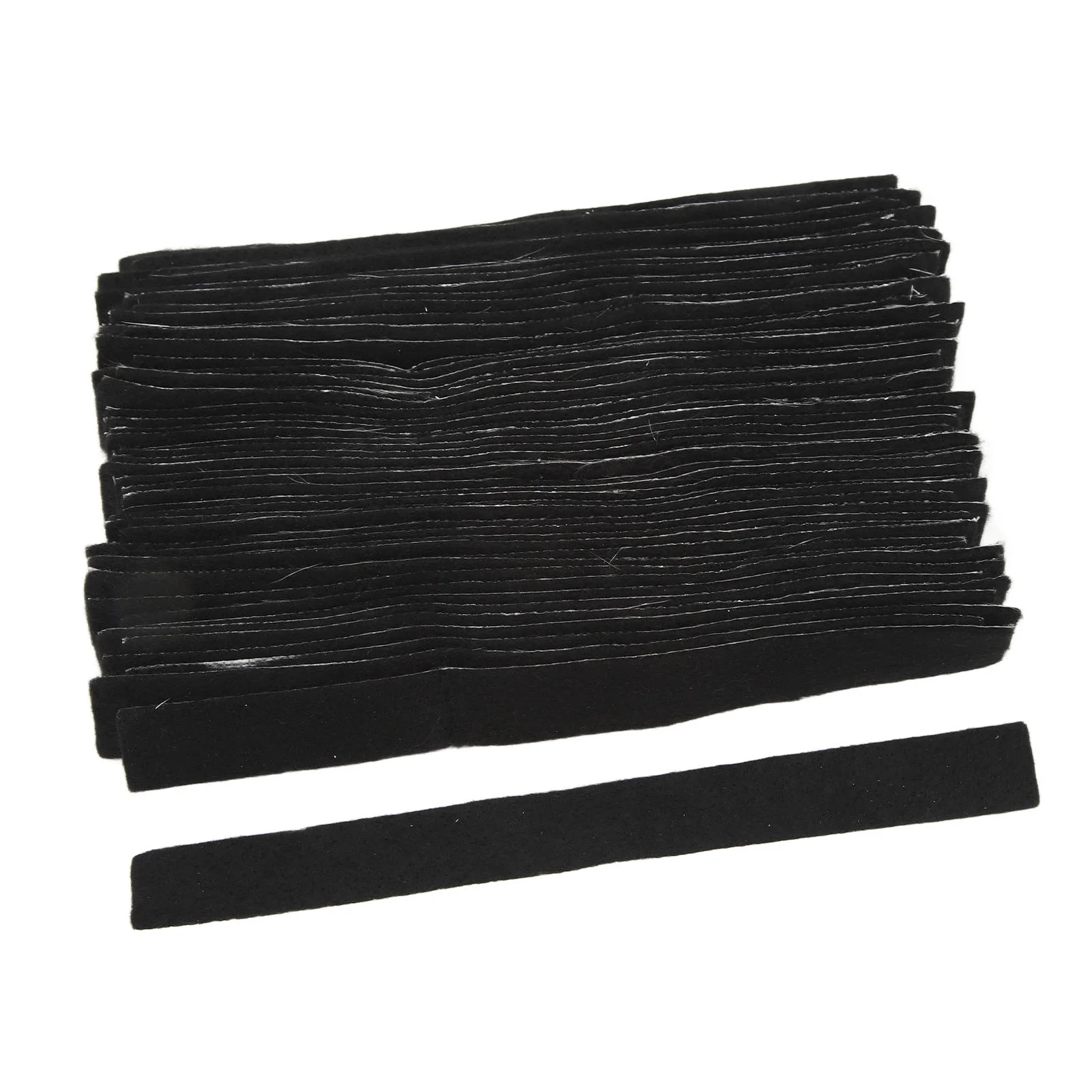 50 Almohadillas Aislantes de Algodón para Quemadores de Incienso, Tiras Largas Ignífugas para Recoger Ceniza