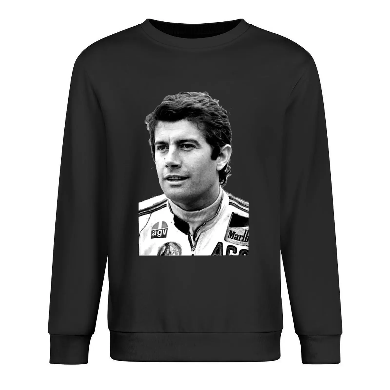 

Giacomo Agostini, Motorcycle Legend Pullover aesthetic clothing autumn new products japanese style autumn jacket men hoody
