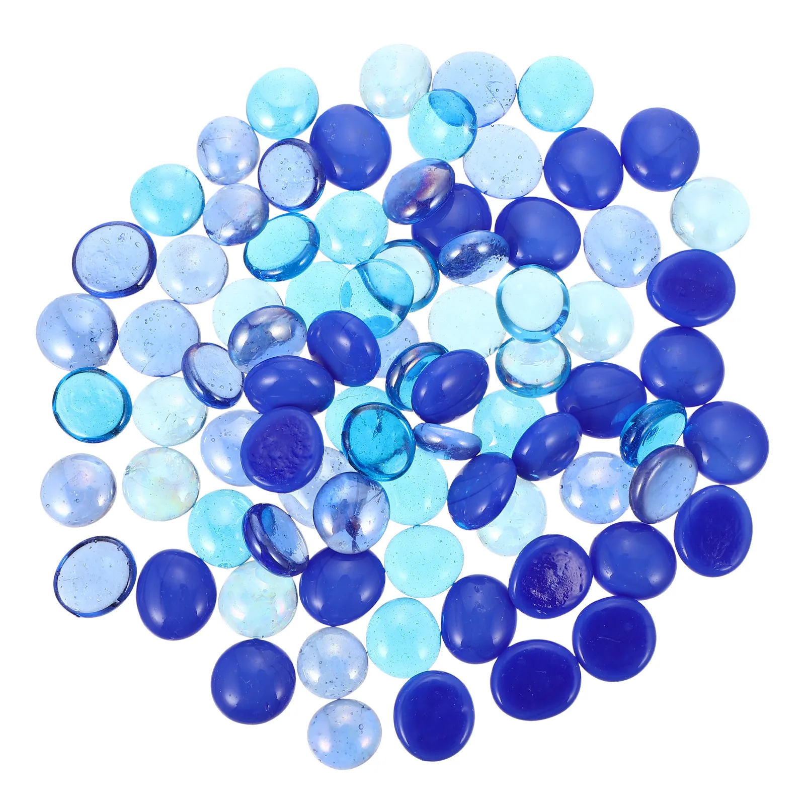 Glass Mosaic Tiles Beads – Flat Irregular Decorative DIY Craft Supplies for Art, Lampshades, Holders & More