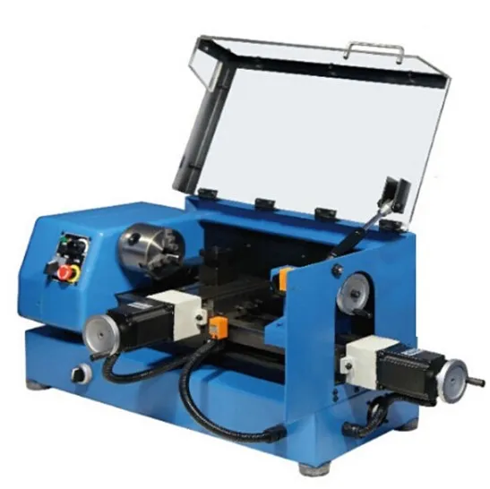 New Condition For Education Training Mini CNC LATHE Automatic Lathe Machine For Education Training SP2138/PC1